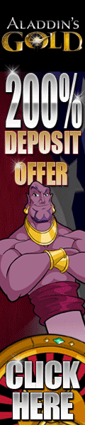 Top Casino Bonus At Aladdin's Gold