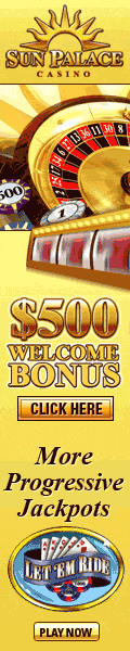 Top Cashable Casino Bonus Offer At SunPalace